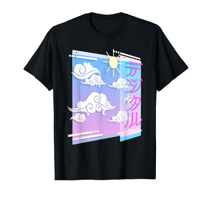 Pastel Goth Web Page Japanese Otaku T-Shirt - Novelty Apparel Unisex - T-Shirt, Sweatshirt, Hoodie