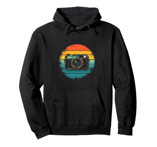 Camera Hoodie - Aesthetic Graphic for Adults - T-Shirt, Sweatshirt, Hoodie