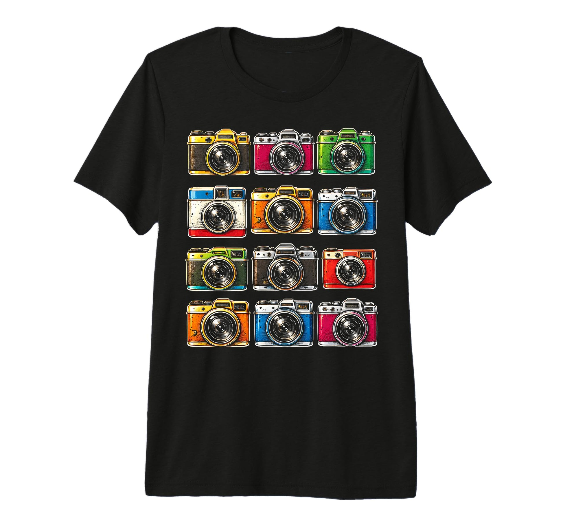 Cameras Photographer Collection T-Shirt - Fun Novelty Design Unisex - T-Shirt, Sweatshirt, Hoodie