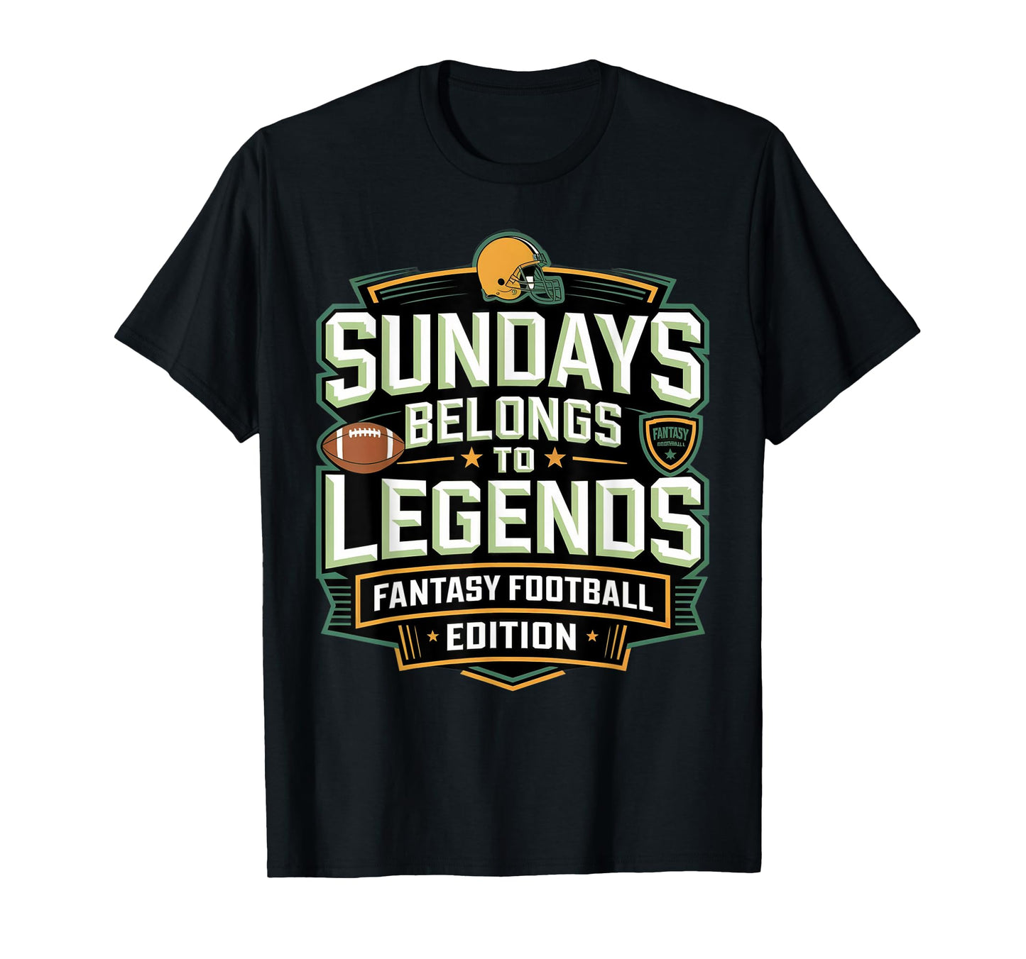 Mens Fantasy Football Legend Funny T-Shirt - Graphic Print for Adults - T-Shirt, Sweatshirt, Hoodie
