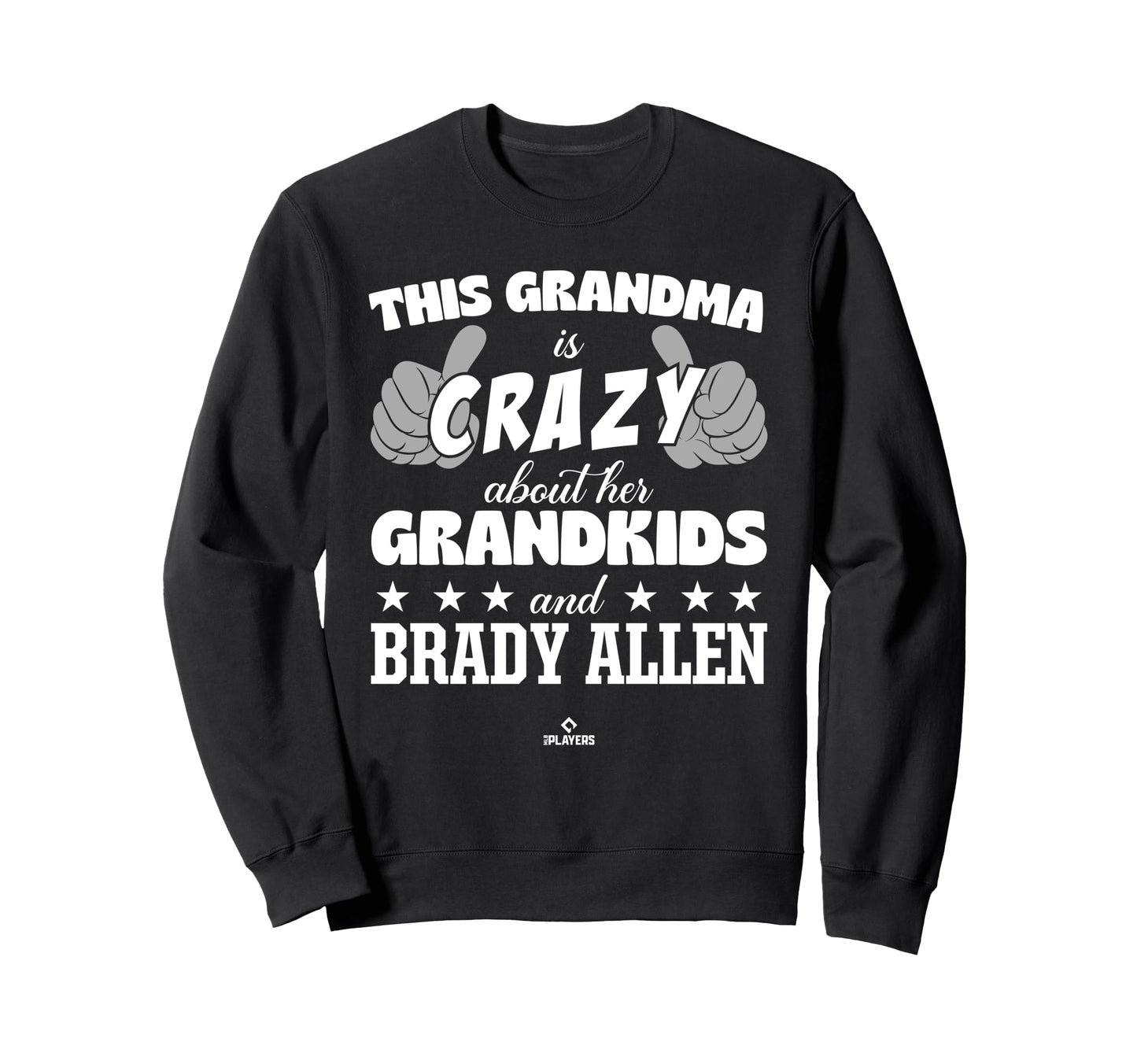 Grandma Crazy Brady Allen Sweatshirt - Streetwear Style for Adults - T-Shirt, Sweatshirt, Hoodie