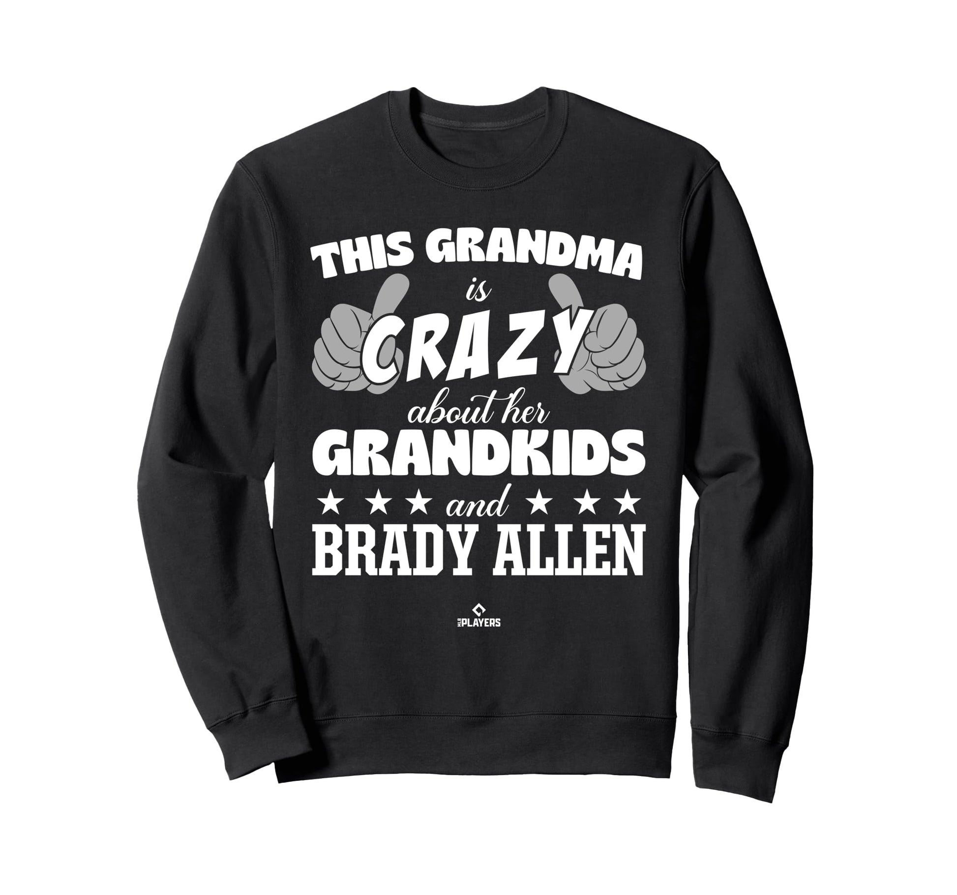 Grandma Crazy Brady Allen Sweatshirt - Streetwear Style for Adults - T-Shirt, Sweatshirt, Hoodie