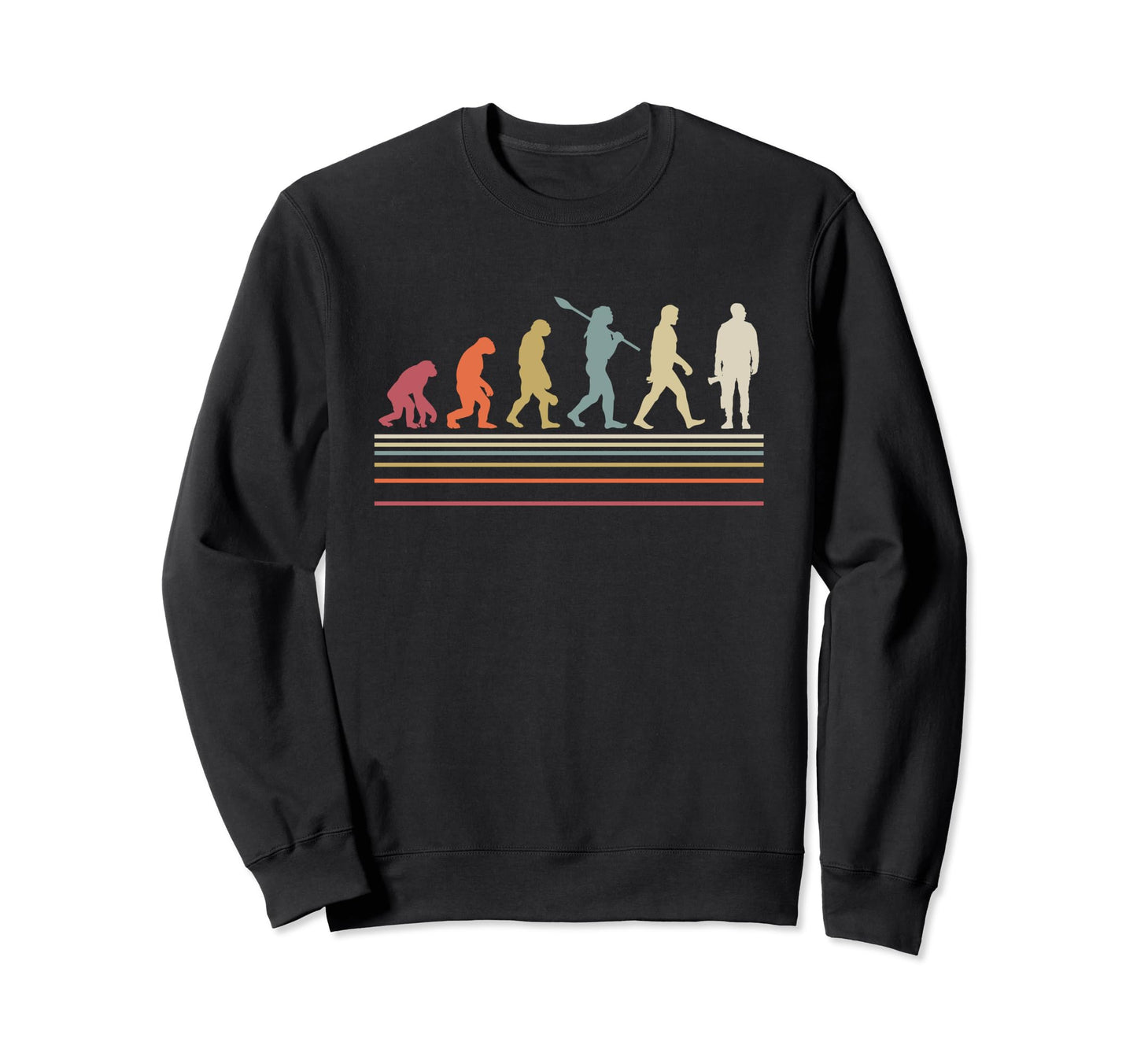 Photographer Evolution Funny Sweatshirt - Graphic Print for Adults - T-Shirt, Sweatshirt, Hoodie
