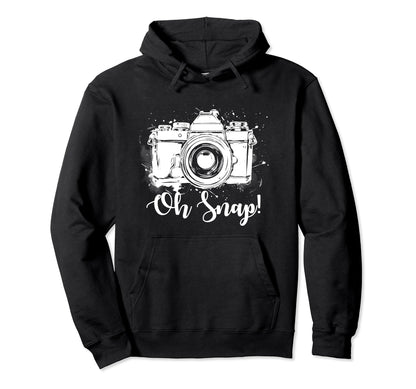 Photographer Camera Funny Hoodie - Casual Everyday Wear Men Women - T-Shirt, Sweatshirt, Hoodie