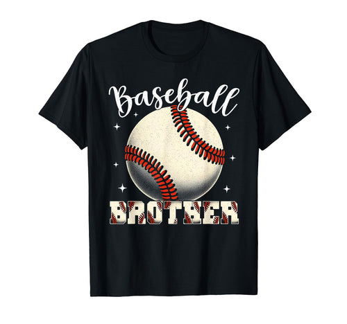 Baseball Brother Baseball Player Brother T-Shirt - Trendy Graphic Unisex - T-Shirt, Sweatshirt, Hoodie