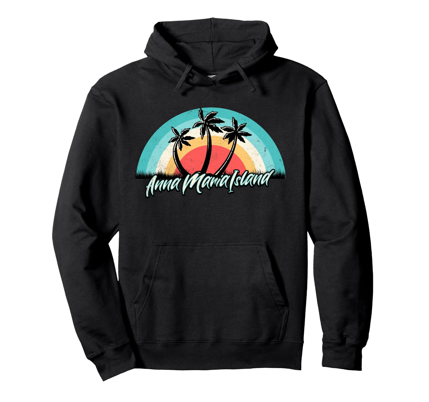 Matching Vacation Sunset Anna Maria Hoodie - Graphic Print Men Women - T-Shirt, Sweatshirt, Hoodie