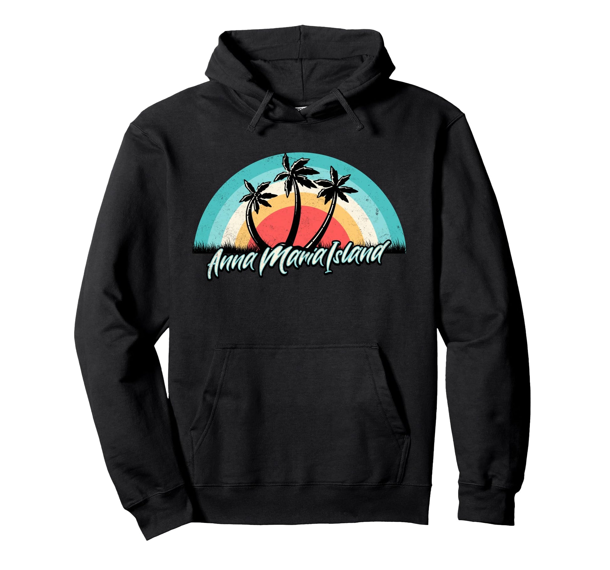 Matching Vacation Sunset Anna Maria Hoodie - Graphic Print Men Women - T-Shirt, Sweatshirt, Hoodie