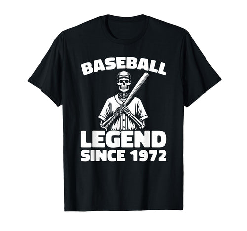 Born 1972 Baseballer Sport Player T-Shirt - Aesthetic Graphic Men Women - T-Shirt, Sweatshirt, Hoodie