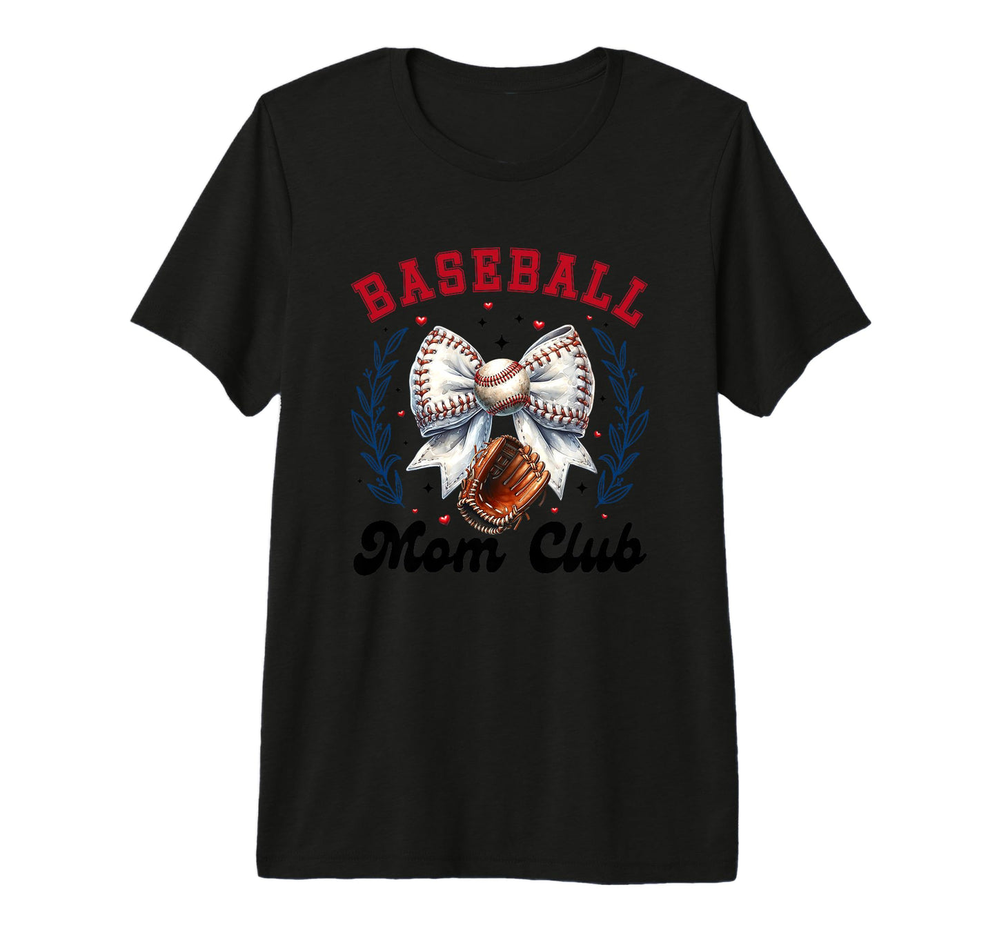Baseball Mom Club Enthusiastic T-Shirt - Streetwear Style for Adults - T-Shirt, Sweatshirt, Hoodie