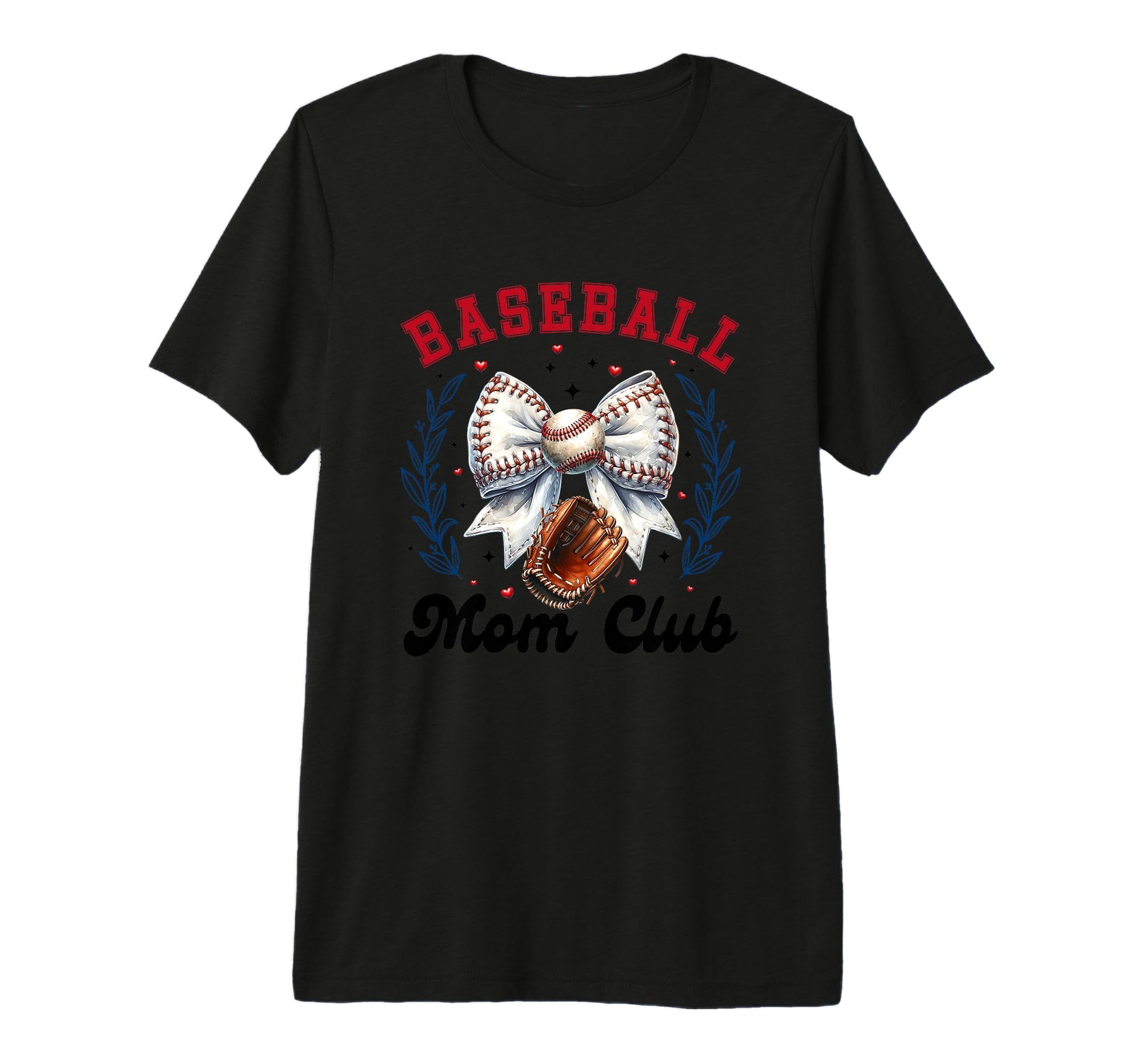 Baseball Mom Club Enthusiastic T-Shirt - Streetwear Style for Adults - T-Shirt, Sweatshirt, Hoodie