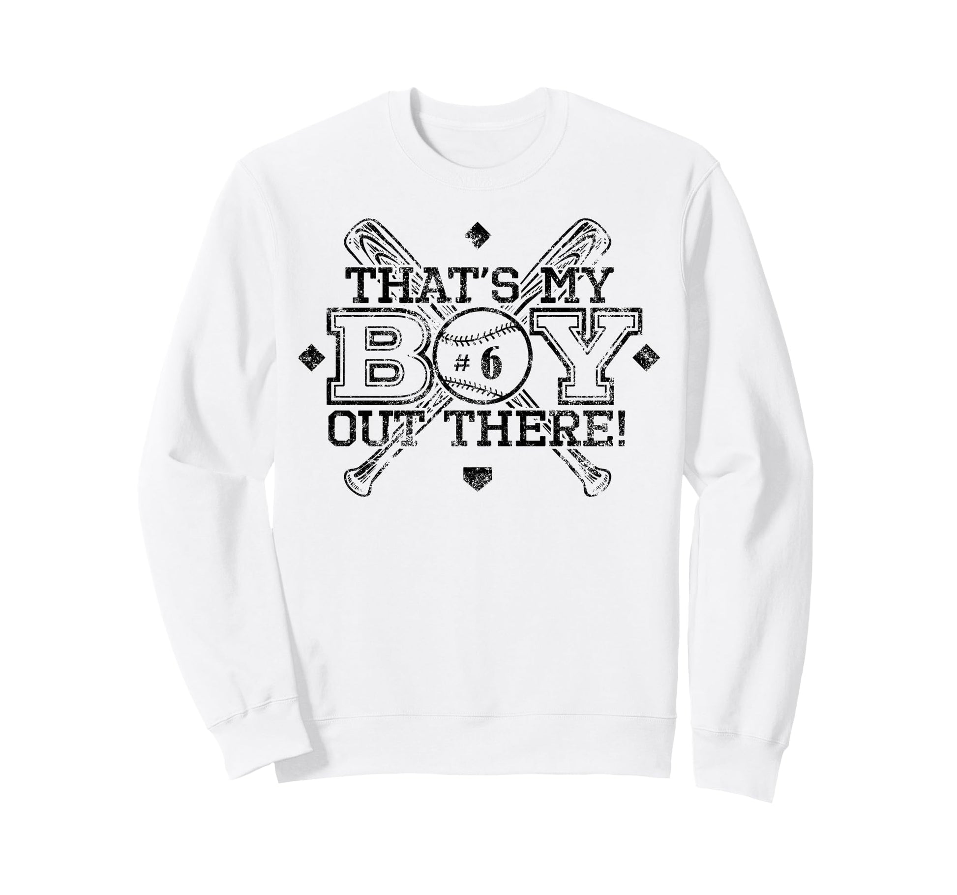 Baseball Mom Dad Thats My Proud Sweatshirt - Custom Art Print Unisex - T-Shirt, Sweatshirt, Hoodie