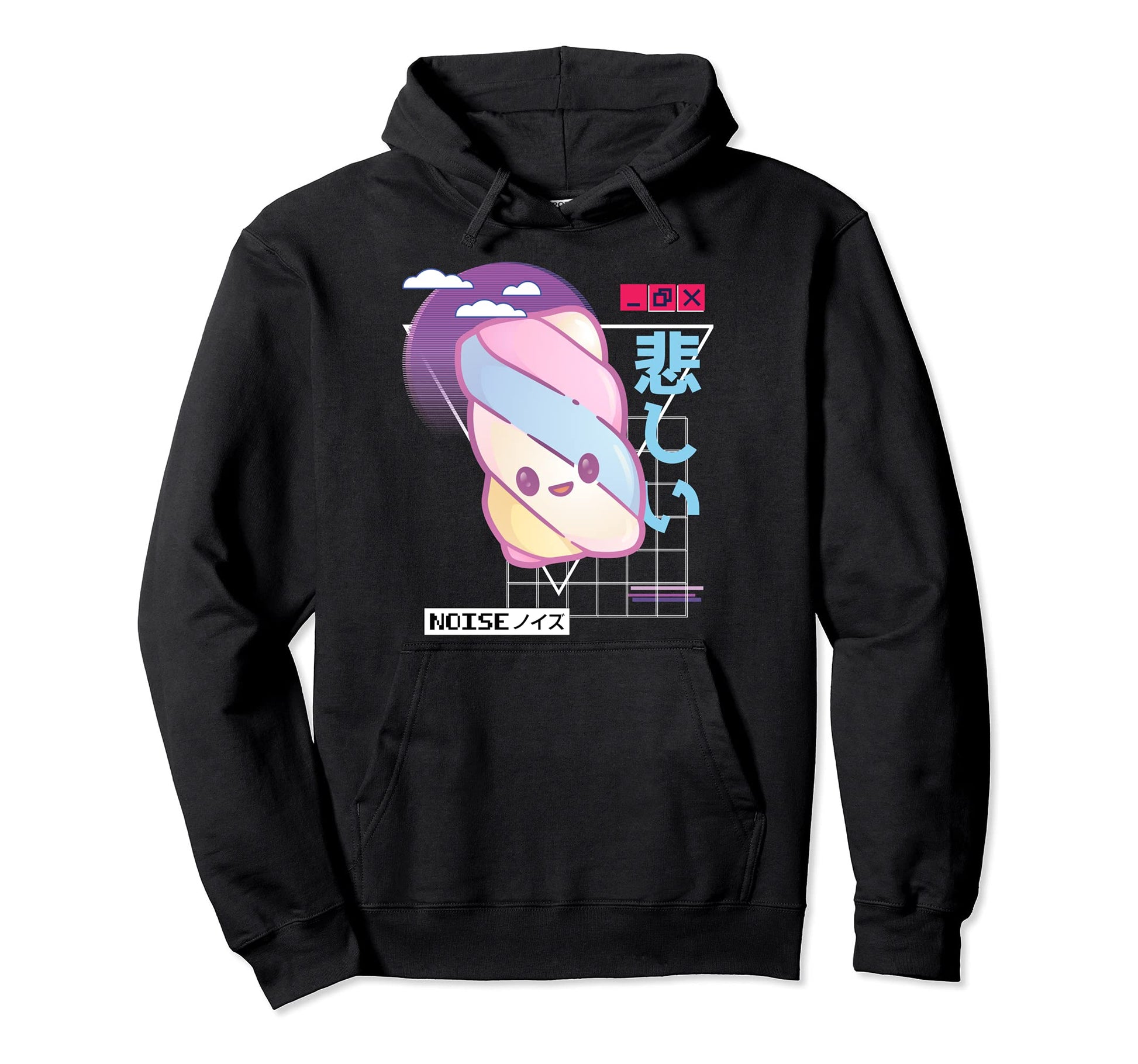 Anime 90S Lofi Japanese Kawaii 80S Hoodie - Casual Everyday Wear Men Women - T-Shirt, Sweatshirt, Hoodie