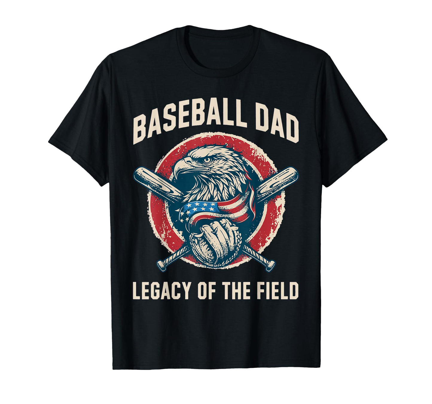 Baseball Fathers Day Baseball Dad T-Shirt - Minimalist Print for Adults - T-Shirt, Sweatshirt, Hoodie