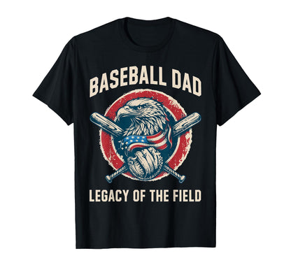Baseball Fathers Day Baseball Dad T-Shirt - Minimalist Print for Adults - T-Shirt, Sweatshirt, Hoodie