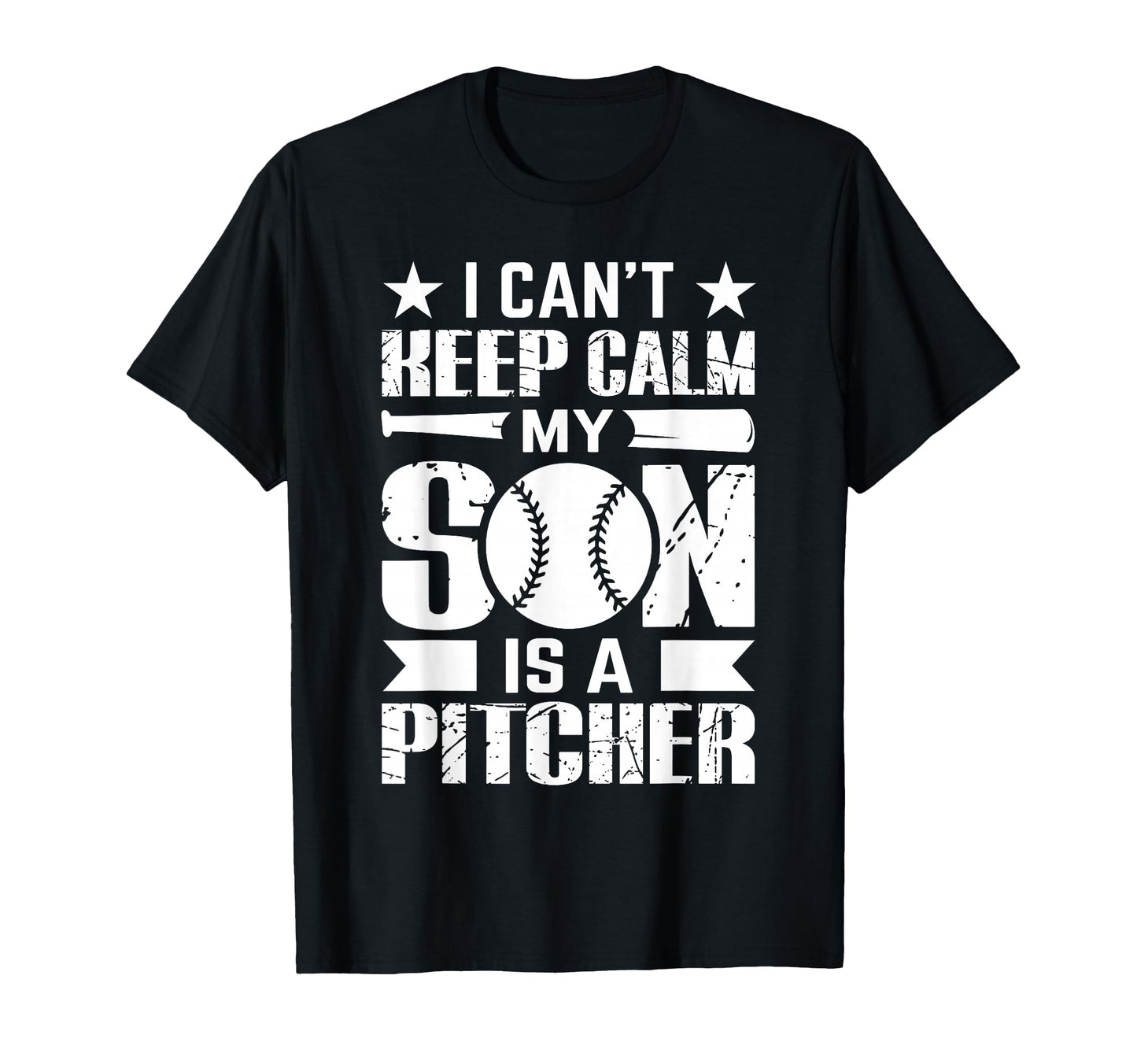 I Cant Keep Calm My Son Is Pitcher T-Shirt - Streetwear Style for Adults - T-Shirt, Sweatshirt, Hoodie