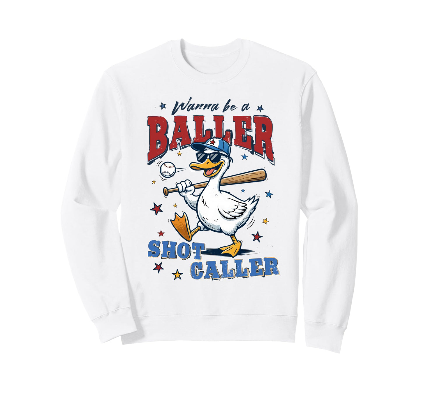 Baseball Season Game Day Vibes Sweatshirt - Streetwear Style Men Women - T-Shirt, Sweatshirt, Hoodie