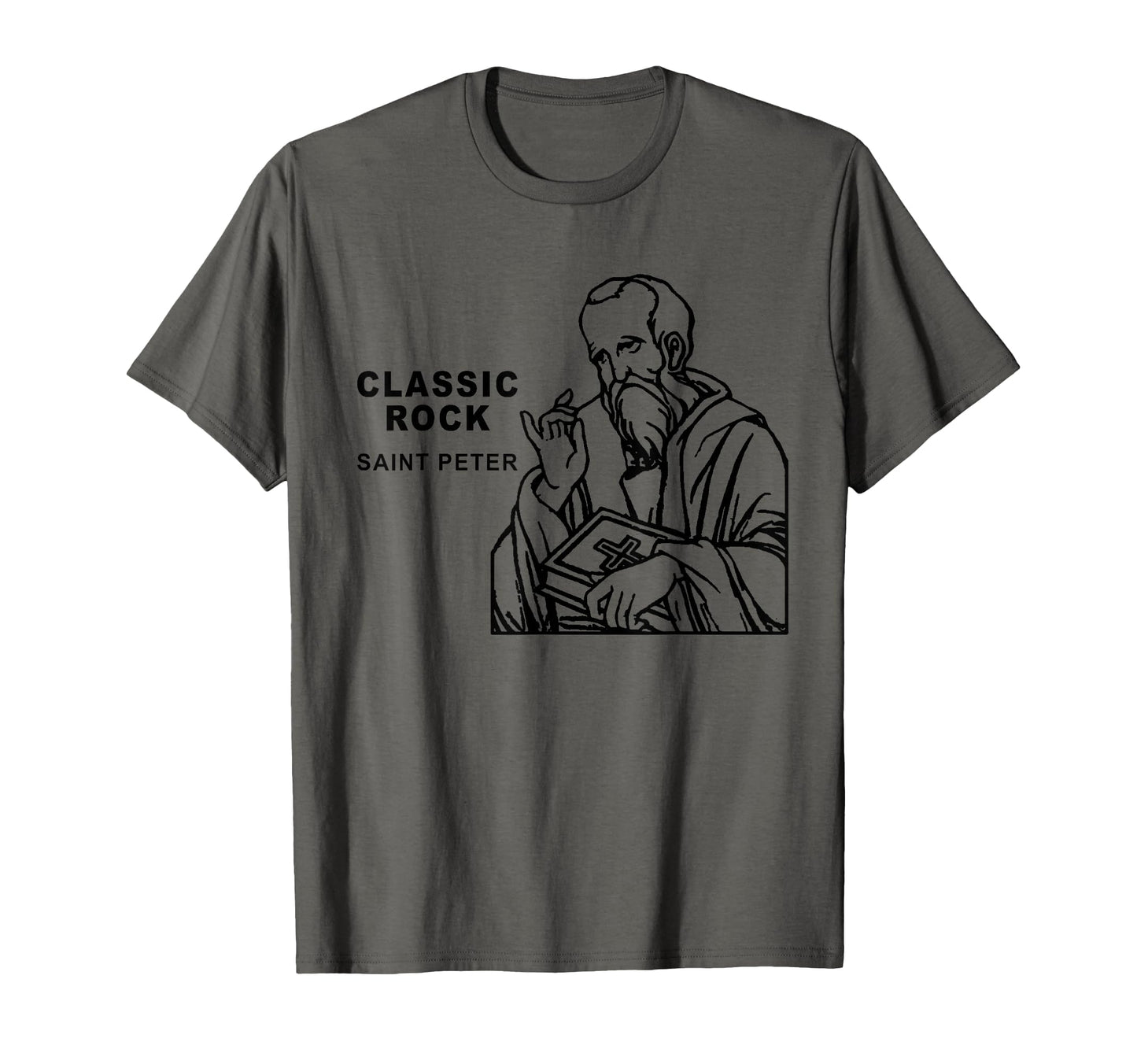 Rock Saint Peter Kingdom Heaven T-Shirt - Aesthetic Graphic Men Women - T-Shirt, Sweatshirt, Hoodie
