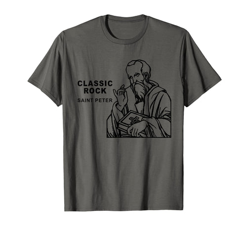 Rock Saint Peter Kingdom Heaven T-Shirt - Aesthetic Graphic Men Women - T-Shirt, Sweatshirt, Hoodie