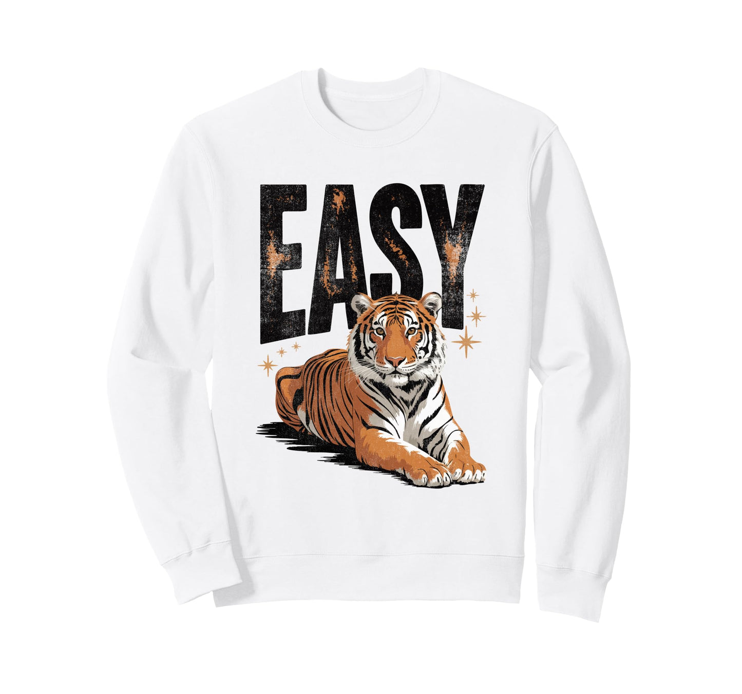 Indie Boho Tiger 03 Sweatshirt - Trendy Graphic for Adults - T-Shirt, Sweatshirt, Hoodie