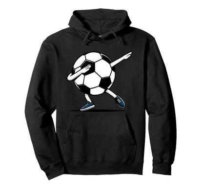 Dabbing Soccer Game Day Soccer Fan Soccer Hoodie - Custom Art Print Unisex - T-Shirt, Sweatshirt, Hoodie