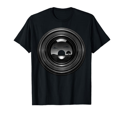 Photography Day Shutterbug Camera Lens T-Shirt - Novelty Apparel Men Women - T-Shirt, Sweatshirt, Hoodie