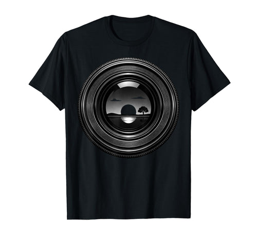 Photography Day Shutterbug Camera Lens T-Shirt - Novelty Apparel Men Women - T-Shirt, Sweatshirt, Hoodie