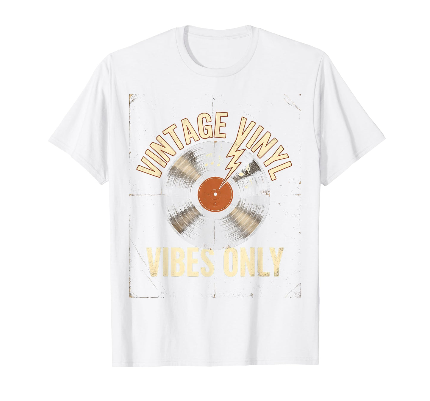 Vinyl Vibes Only Rock N Roll T-Shirt - Casual Everyday Wear Unisex - T-Shirt, Sweatshirt, Hoodie