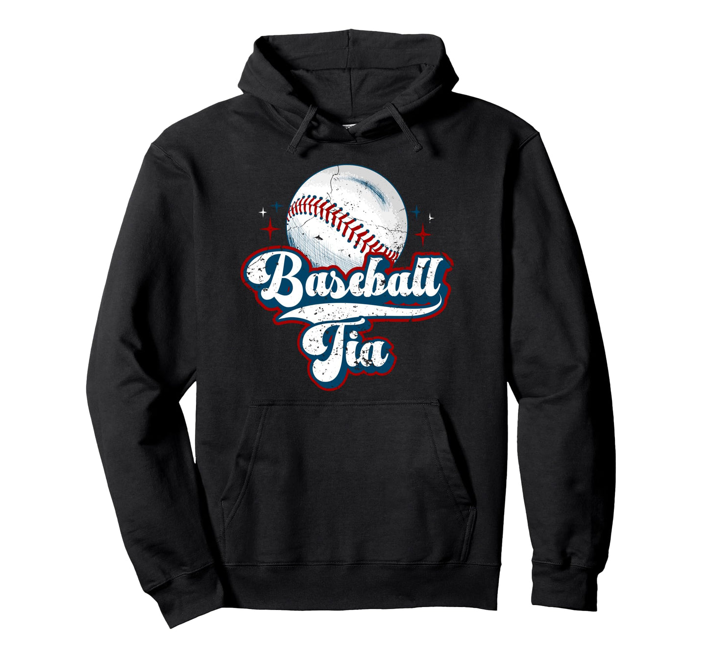 Baseball Tia Baseball Player Tia Hoodie - Fun Novelty Design for Adults - T-Shirt, Sweatshirt, Hoodie
