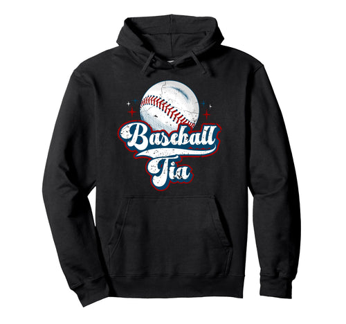 Baseball Tia Baseball Player Tia Hoodie - Fun Novelty Design for Adults - T-Shirt, Sweatshirt, Hoodie