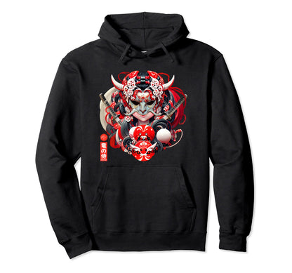Anime Samurai Aesthetic Japan Vibes Hoodie - Novelty Apparel for Adults - T-Shirt, Sweatshirt, Hoodie