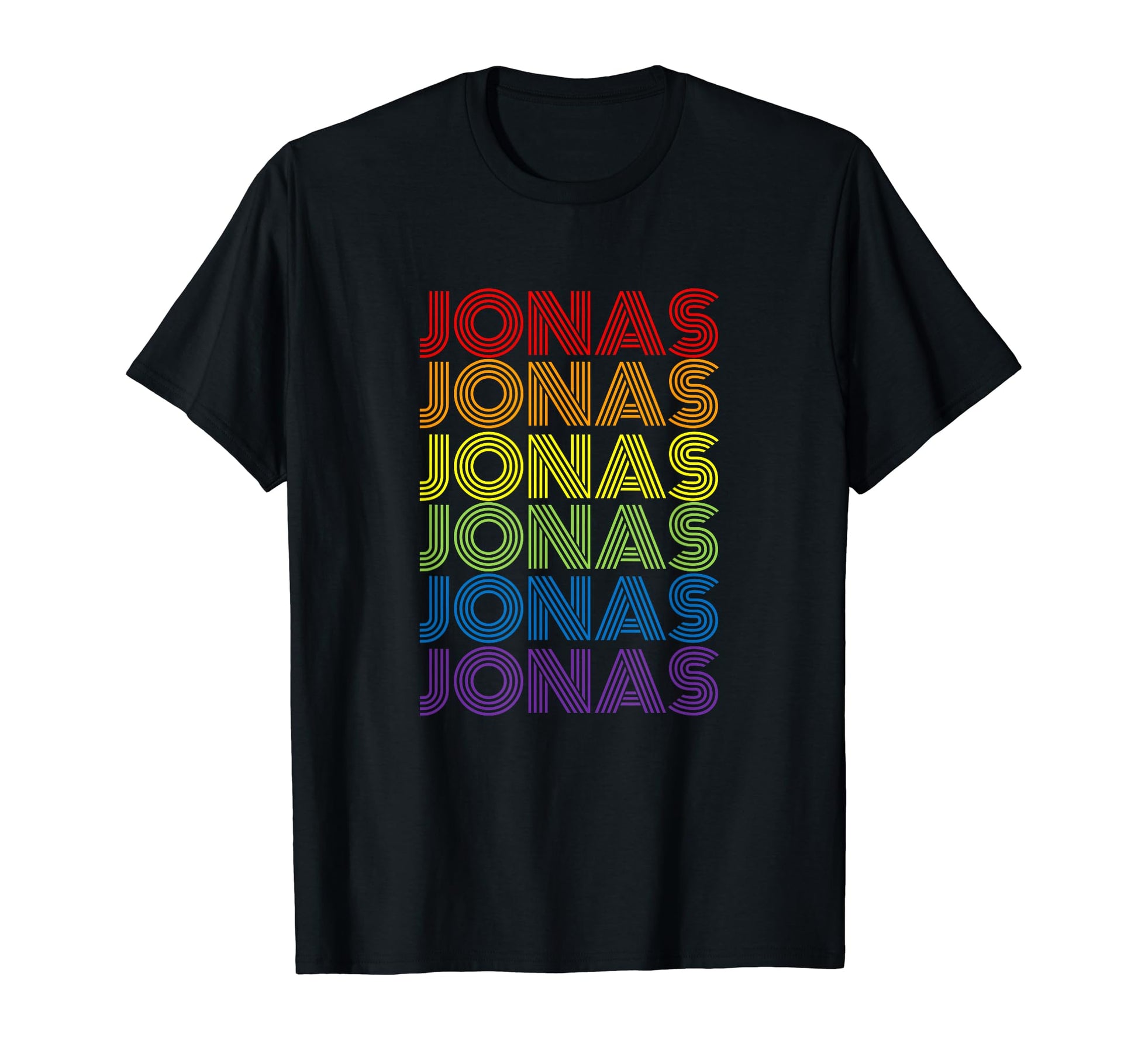 Jonas Rainbow T-Shirt - Minimalist Print Unisex - T-Shirt, Sweatshirt, Hoodie