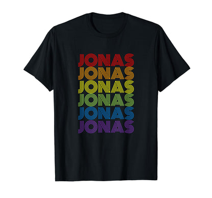 Jonas Rainbow T-Shirt - Minimalist Print Unisex - T-Shirt, Sweatshirt, Hoodie