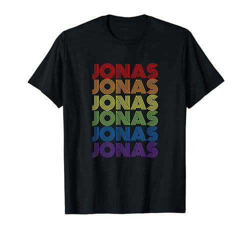 Jonas Rainbow T-Shirt - Minimalist Print Unisex - T-Shirt, Sweatshirt, Hoodie