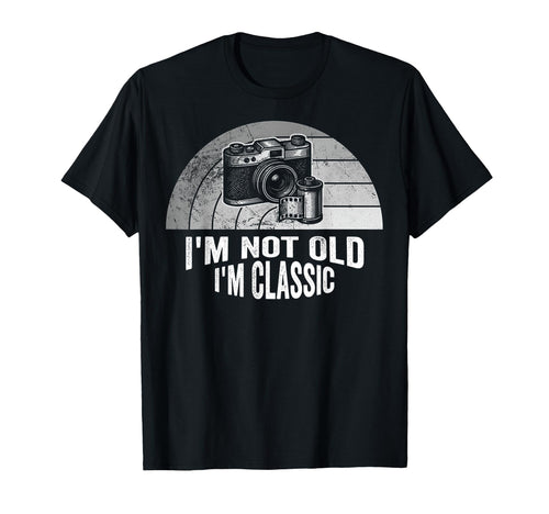 Im Not Old Im Camera Charm T-Shirt - Streetwear Style Unisex - T-Shirt, Sweatshirt, Hoodie
