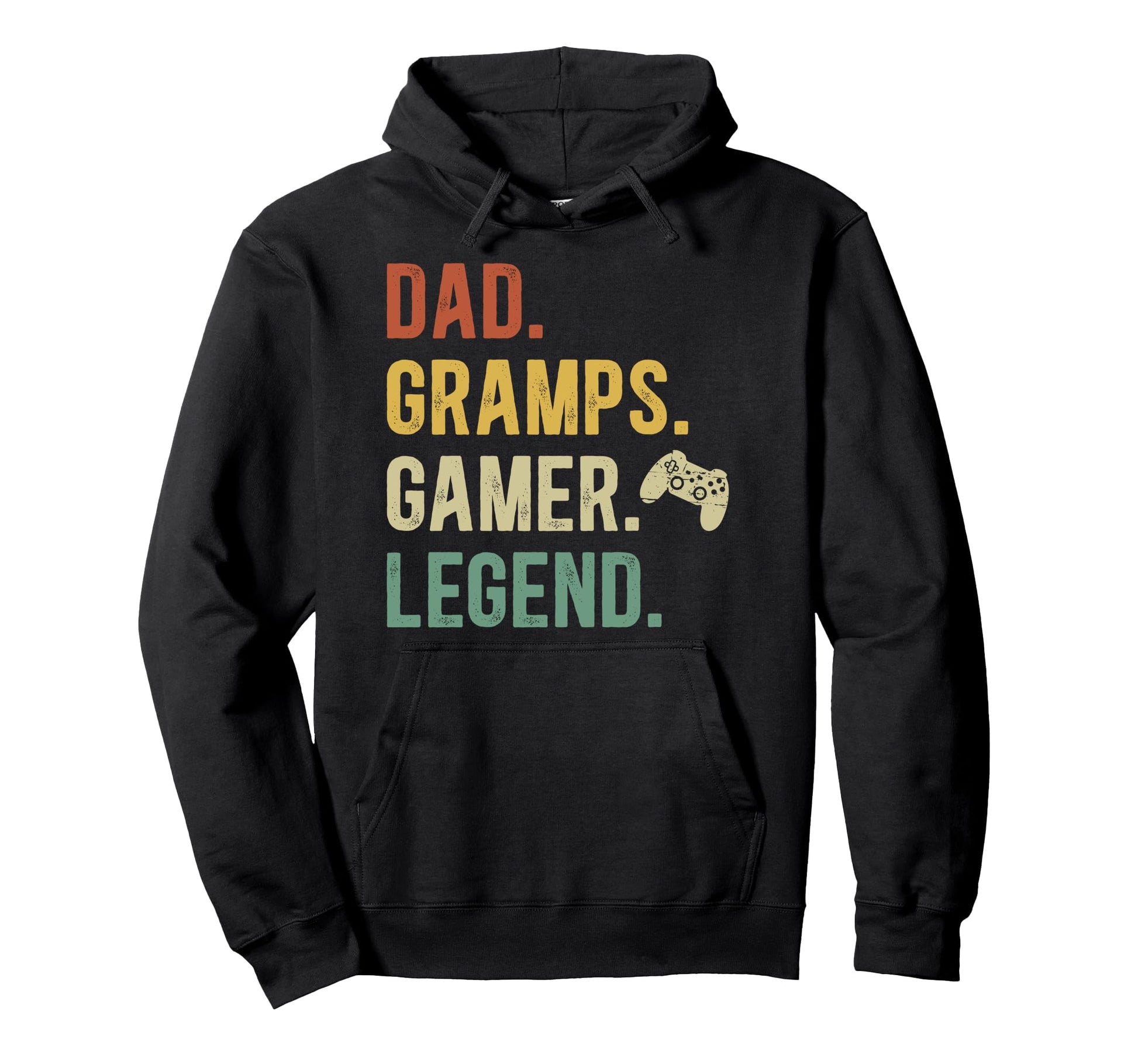 Dad Gramps Gamer Gramps Gaming Gramps Hoodie - Minimalist Print Men Women - T-Shirt, Sweatshirt, Hoodie
