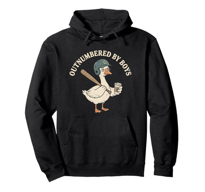 Outnumbered Goose Hoodie - Graphic Print for Adults - T-Shirt, Sweatshirt, Hoodie