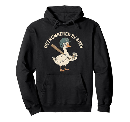 Outnumbered Goose Hoodie - Graphic Print for Adults - T-Shirt, Sweatshirt, Hoodie