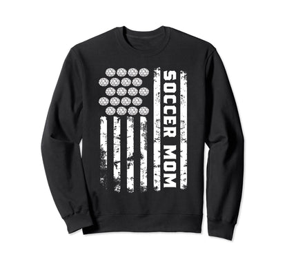 Soccer Mom Game Day Soccer Sweatshirt - Fun Novelty Design Men Women - T-Shirt, Sweatshirt, Hoodie