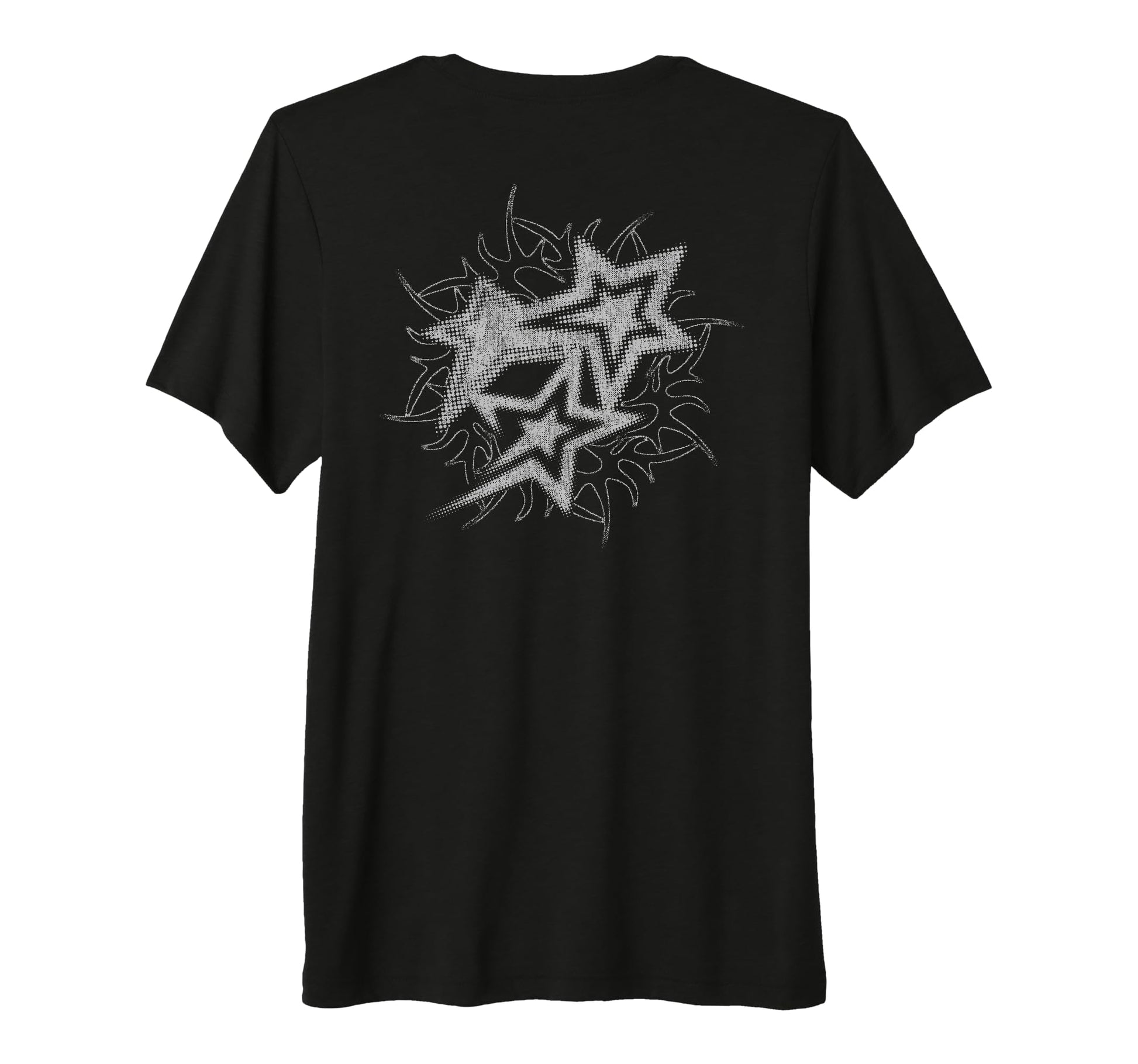 Y2K Grunge Stars 2000S Tattoo Tri Blend T-Shirt - Graphic Print Men Women - T-Shirt, Sweatshirt, Hoodie
