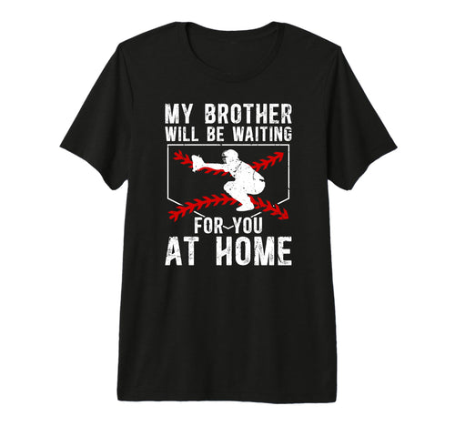 Home Baseball Catcher Brother Baseball T-Shirt - Trendy Graphic for Adults - T-Shirt, Sweatshirt, Hoodie