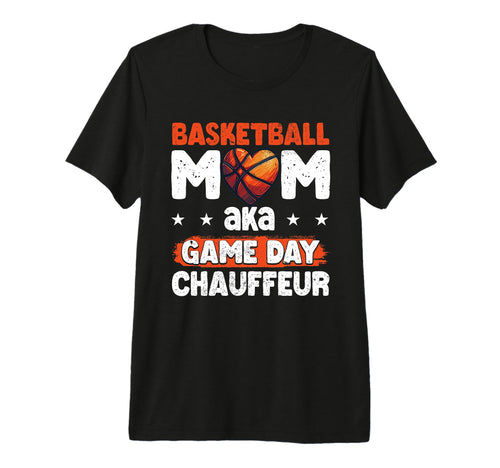 Game Day Basketball Mom Tri Blend T-Shirt - Novelty Apparel Men Women - T-Shirt, Sweatshirt, Hoodie