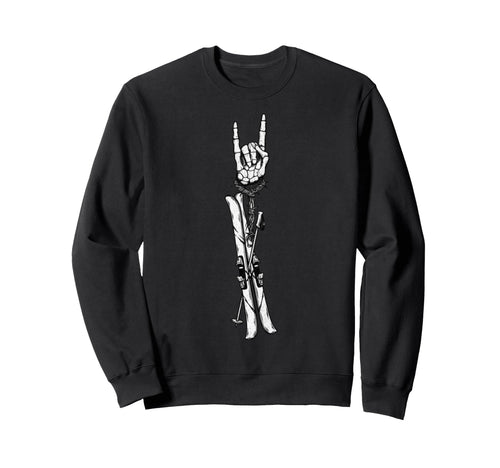 Ski Bum Skiing Skier 90S Alt Metal Sweatshirt - Casual Everyday Wear Unisex - T-Shirt, Sweatshirt, Hoodie