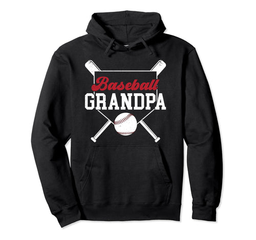 Baseball Grandpa Baseball Player Hoodie - Custom Art Print Men Women - T-Shirt, Sweatshirt, Hoodie