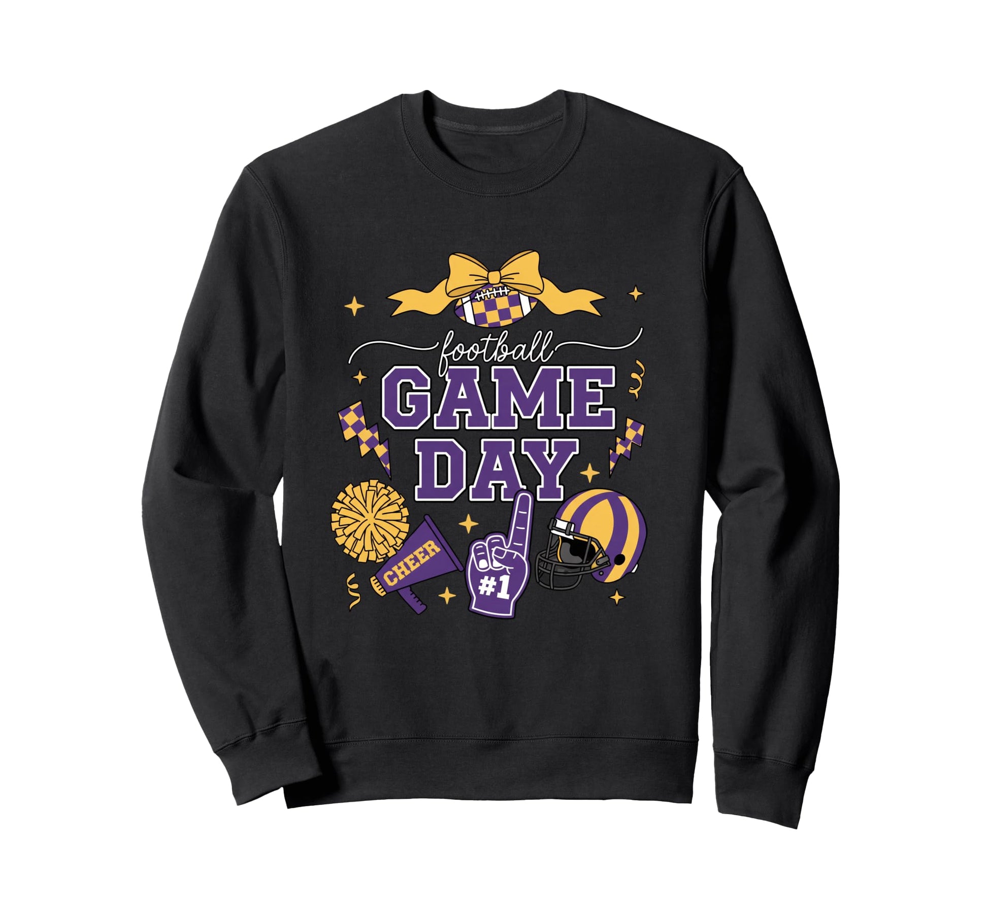 Dad Football Game Day Football Dad Sweatshirt - Streetwear Style Unisex - T-Shirt, Sweatshirt, Hoodie