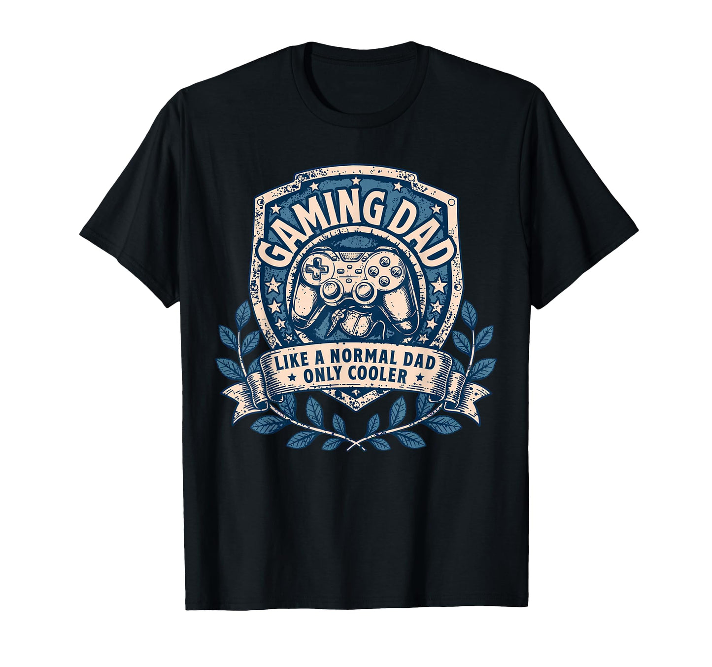 Gaming Dad Like Normal Dad Only T-Shirt - Custom Art Print for Adults - T-Shirt, Sweatshirt, Hoodie