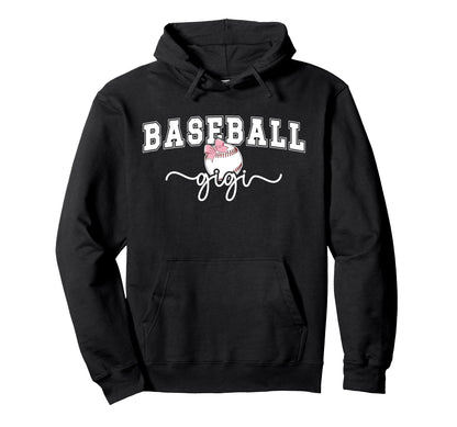 Baseball Gigi Grandma Gigi Baseball Hoodie - Unique Graphic Men Women - T-Shirt, Sweatshirt, Hoodie