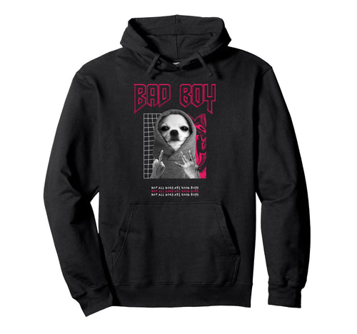 Bad Dog Sad Aesthetic Edgy Streetwear Hoodie - Streetwear Style Men Women - T-Shirt, Sweatshirt, Hoodie