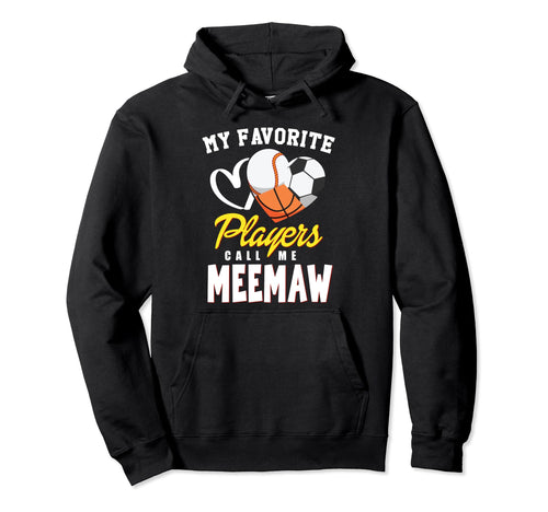 My Favorite Players Baseball Soccer Hoodie - Streetwear Style for Adults - T-Shirt, Sweatshirt, Hoodie