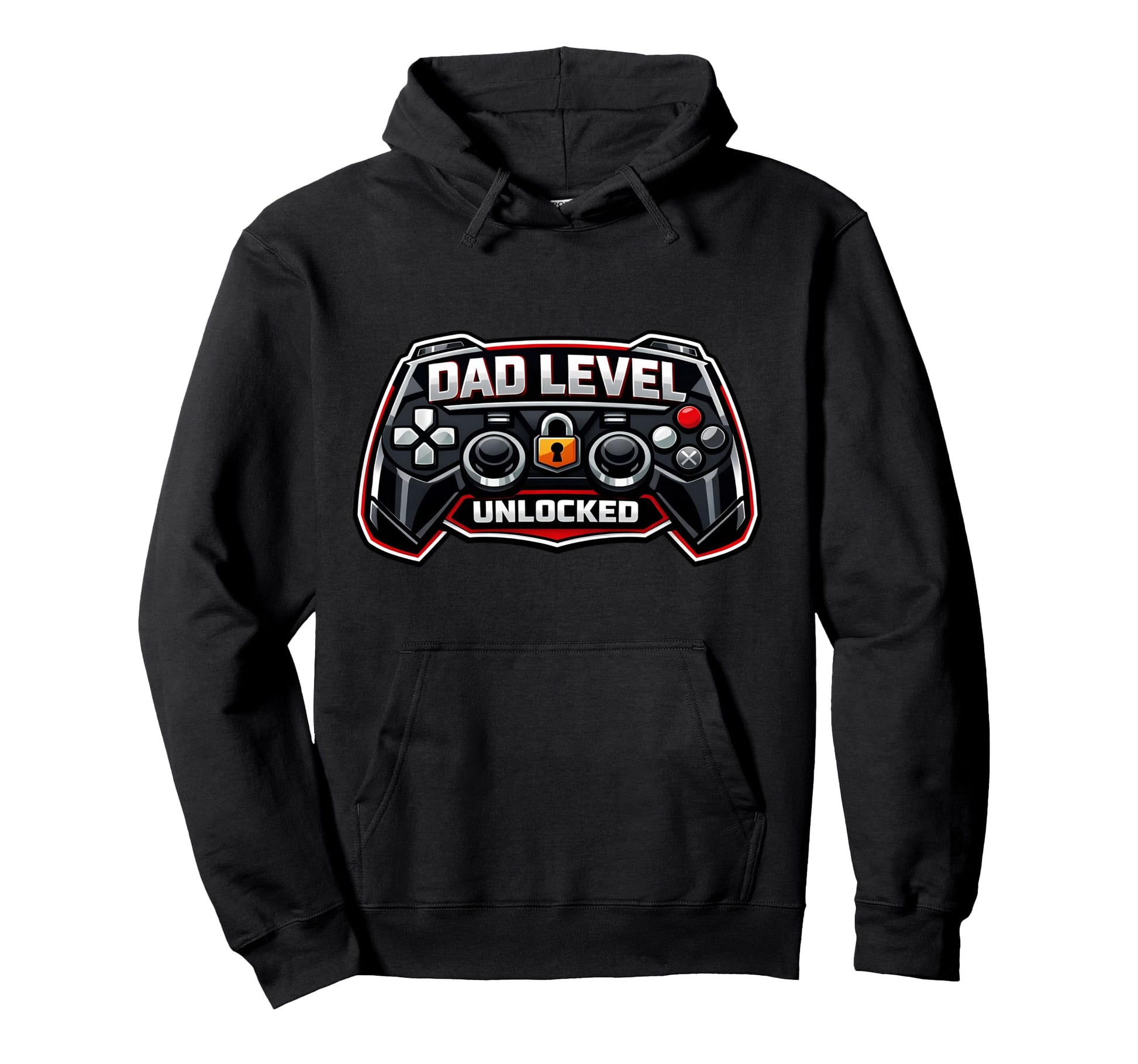 Dad Level Unlocked Funny New Father Hoodie - Aesthetic Graphic Men Women - T-Shirt, Sweatshirt, Hoodie