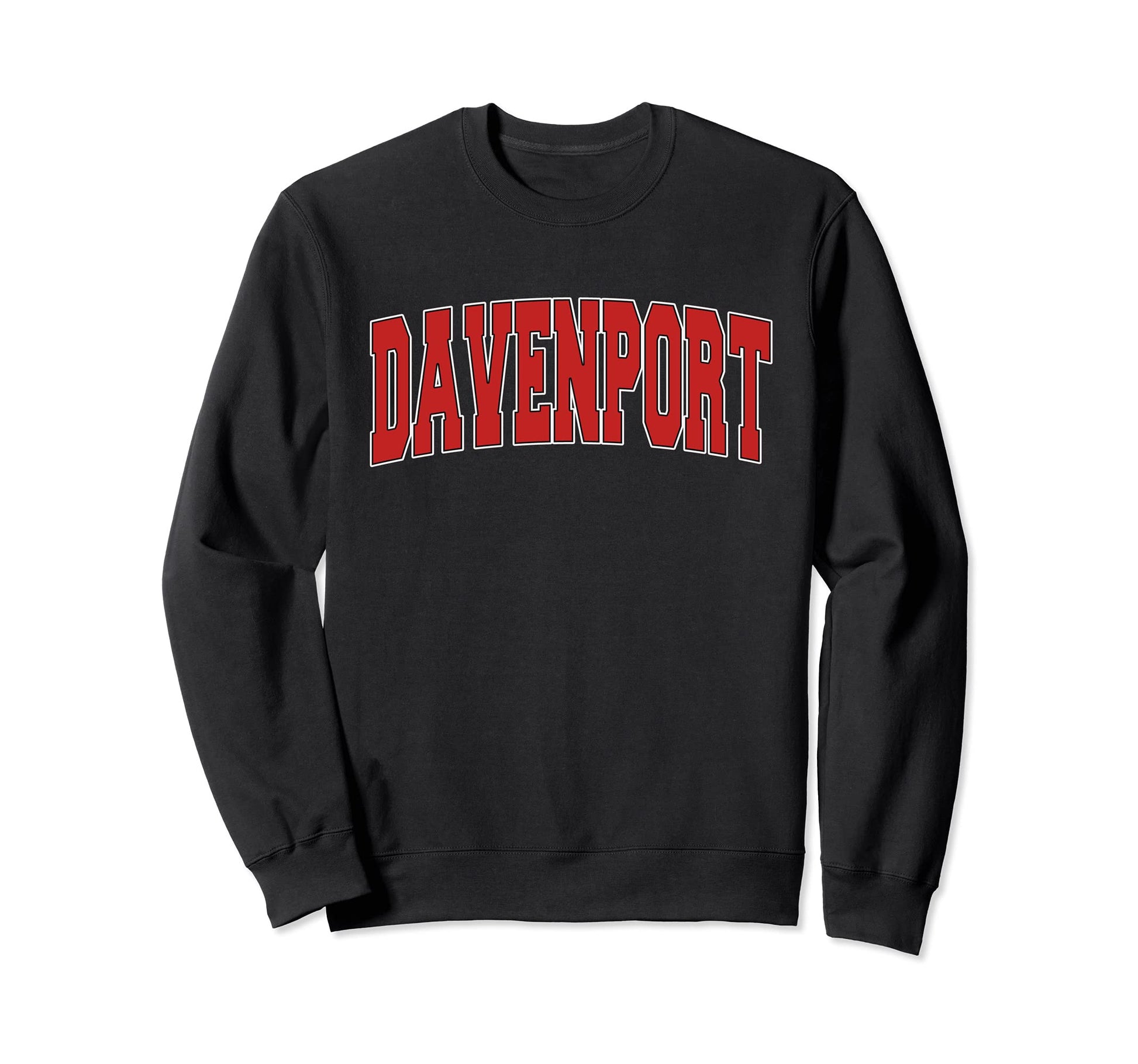 Davenport Fl Florida Varsity Usa Sweatshirt - Custom Art Print Men Women - T-Shirt, Sweatshirt, Hoodie